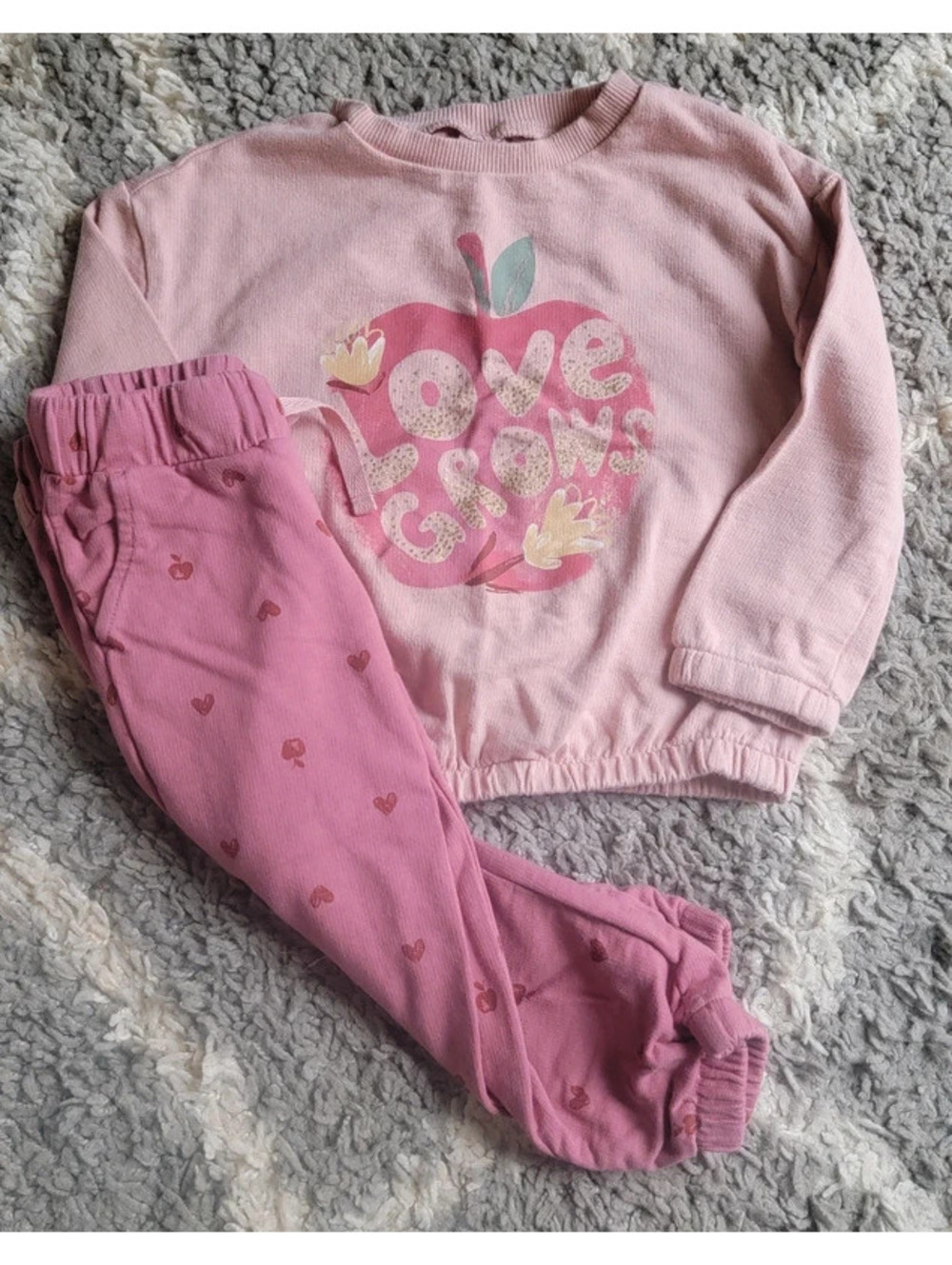 Carter's "Love Grows" 2-Piece Toddler Outfit Set | Girls Size 2T